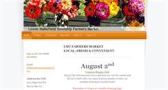 Desktop Screenshot of lmtfarmersmarket.com